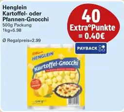 WEZ Henglein Kartoffel-Gnocchi Angebot