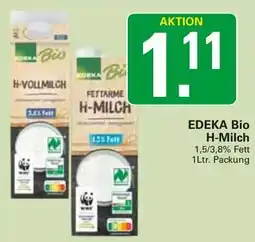 WEZ EDEKA Bio H-Milch Angebot