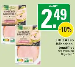 WEZ EDEKA Bio Hähnchenbrustfilet Angebot