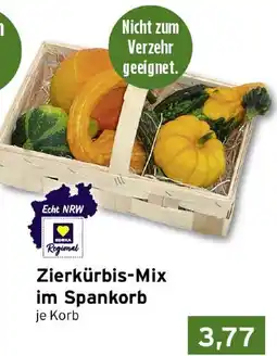 CAP Markt Zierkürbis-Mix im Spankorb Angebot
