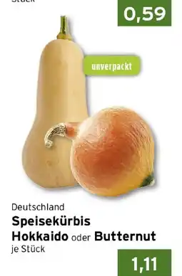 CAP Markt Speisekürbis Hokkaido oder Butternut Angebot