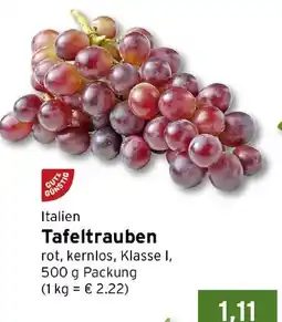 CAP Markt Gut & Günstig Tafeltrauben Angebot