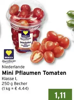 CAP Markt EDEKA Herzstücke Mini PfLaumen Tomaten Angebot