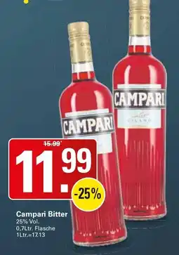 WEZ Campari Bitter Angebot
