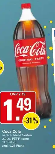 WEZ Coca Cola Angebot