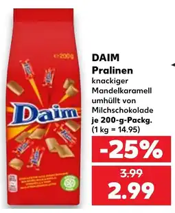 Kaufland DAIM Pralinen Angebot