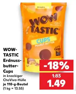 Kaufland WOW-TASTIC Erdnussbutter-Cups Angebot