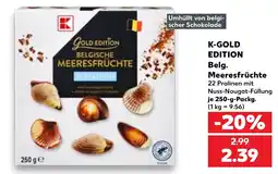 Kaufland K-GOLD EDITION Belg. Meeresfrüchte Angebot