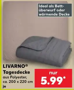 Kaufland LIVARNO® Tagesdecke Angebot