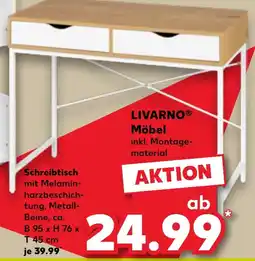 Kaufland LIVARNO Schreibtisch Angebot