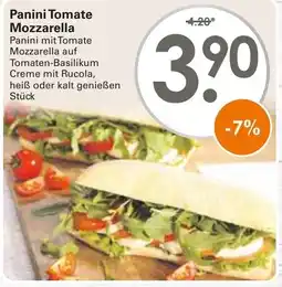 WEZ Panini Tomate Mozzarella Angebot