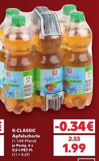 K-CLASSIC Apfelschorle