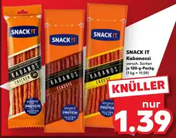 Kaufland SNACK IT Kabanossi Angebot