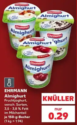Kaufland EHRMANN Almighurt Angebot