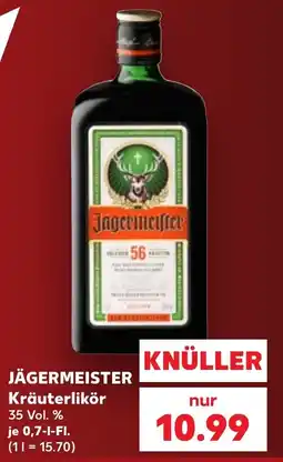 Kaufland Jägermeister Kräuterlikör Angebot