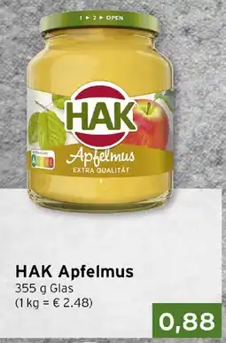 CAP Markt HAK Apfelmus Angebot