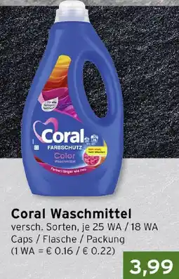 CAP Markt Coral Waschmittel Angebot