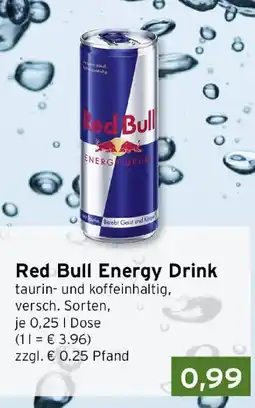 CAP Markt Red Bull Energy Drink Angebot