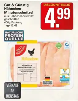 WEZ Gut & Günstig Hähnchenschnitzel Angebot