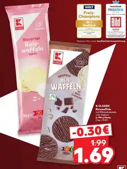 Kaufland K-CLASSIC Reiswaffeln Angebot