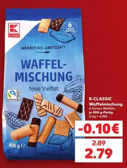 Kaufland K-CLASSIC Waffelmischung Angebot