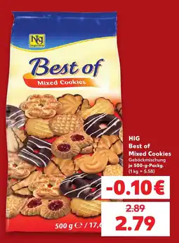 Kaufland HIG Best of Mixed Cookies Angebot