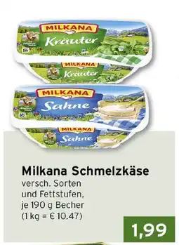 CAP Markt Milkana Schmelzkäse Angebot