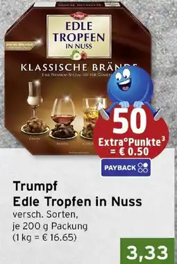 CAP Markt Trumpf Edle Tropfen in Nuss Angebot