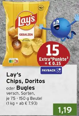 CAP Markt Lay's Chips, Doritos oder Bugles Angebot