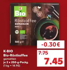 Kaufland K-BIO Bio-Röstkaffee gemahlen Angebot