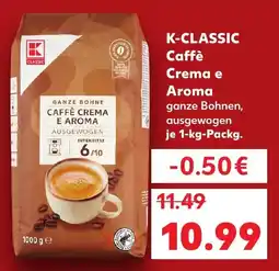 Kaufland K-CLASSIC Caffè Crema e Aroma Angebot