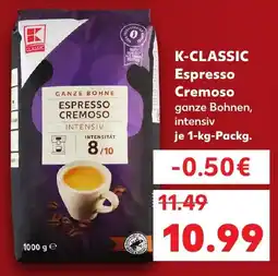Kaufland K-CLASSIC Espresso Cremoso Angebot