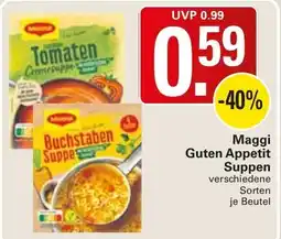 WEZ Maggi Guten Appetit Suppen Angebot
