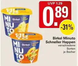 WEZ Birkel Minuto Schneller Happen Angebot