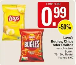 WEZ Lays's Bugles, Chips oder Doritos Angebot