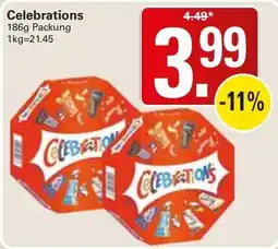 WEZ Celebrations Angebot