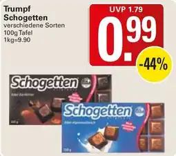 WEZ Trumpf Schogetten Angebot