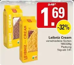 WEZ Leibniz Cream Angebot