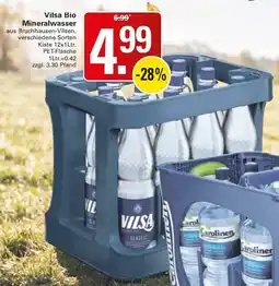 WEZ Vilsa Bio Mineralwasser Angebot