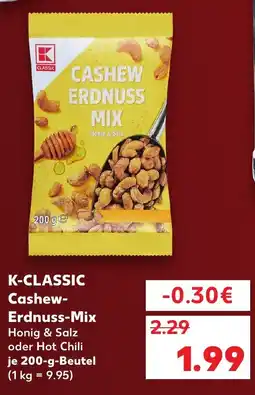 Kaufland K-CLASSIC Cashew-Erdnuss-Mix Angebot