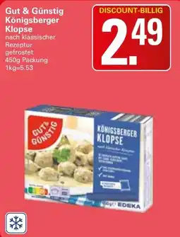 WEZ Gut & Günstig Königsberger Klopfse Angebot