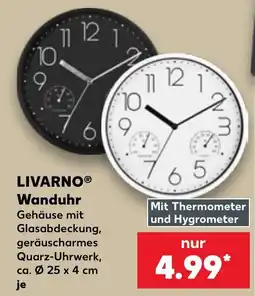Kaufland LIVARNO® Wanduhr Angebot