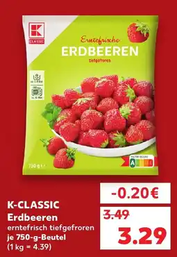 Kaufland K-CLASSIC Erdbeeren Angebot