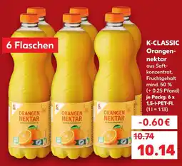 Kaufland K-CLASSIC Orangen-nektar Angebot