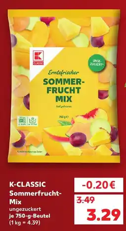 Kaufland K-CLASSIC Sommerfrucht-Mix Angebot