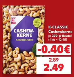 Kaufland K-CLASSIC Cashewkerne Angebot