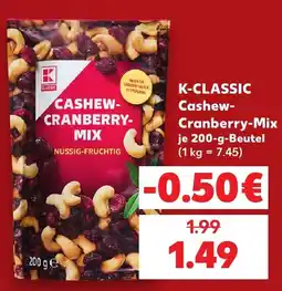 Kaufland K-CLASSIC Cashew-Cranberry-Mix Angebot