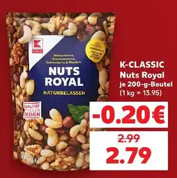 Kaufland K-CLASSIC Nuts Royal Angebot