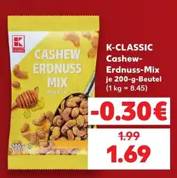 Kaufland K-CLASSIC Cashew-Erdnuss-Mix Angebot