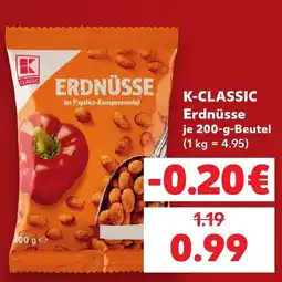 Kaufland K-CLASSIC Erdnüsse Angebot